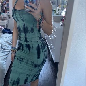 Fashion Nova Tie-dye Dress